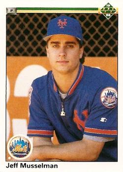 #585 Jeff Musselman - New York Mets - 1990 Upper Deck Baseball