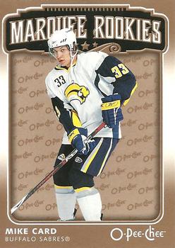 #586 Mike Card - Buffalo Sabres - 2006-07 O-Pee-Chee Hockey