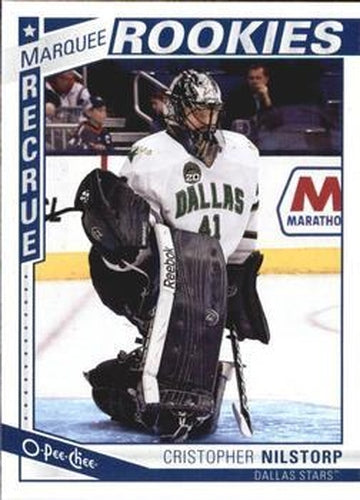 #586 Cristopher Nilstorp - Dallas Stars - 2013-14 O-Pee-Chee Hockey