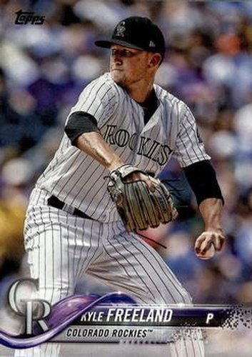 #586 Kyle Freeland - Colorado Rockies - 2018 Topps Baseball