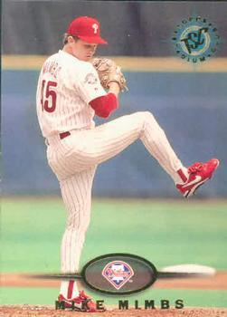 #586 Mike Mimbs - Philadelphia Phillies - 1995 Stadium Club Baseball