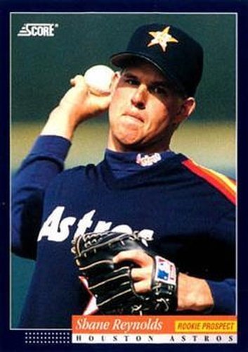 #586 Shane Reynolds - Houston Astros -1994 Score Baseball