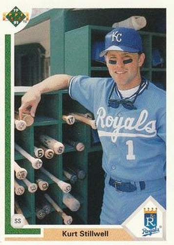 #587 Kurt Stillwell - Kansas City Royals - 1991 Upper Deck Baseball