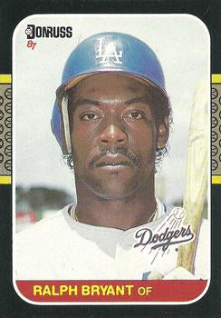 #587 Ralph Bryant - Los Angeles Dodgers - 1987 Donruss Baseball