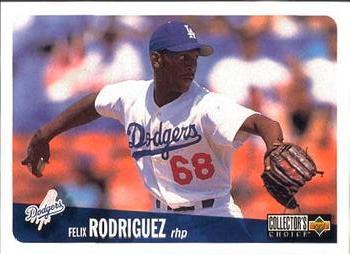 #587 Felix Rodriguez - Los Angeles Dodgers - 1996 Collector's Choice Baseball