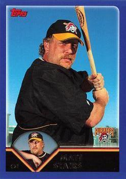 #587 Matt Stairs - Pittsburgh Pirates - 2003 Topps Baseball
