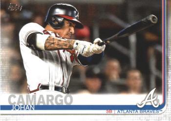 #587a Johan Camargo - Atlanta Braves - 2019 Topps Baseball