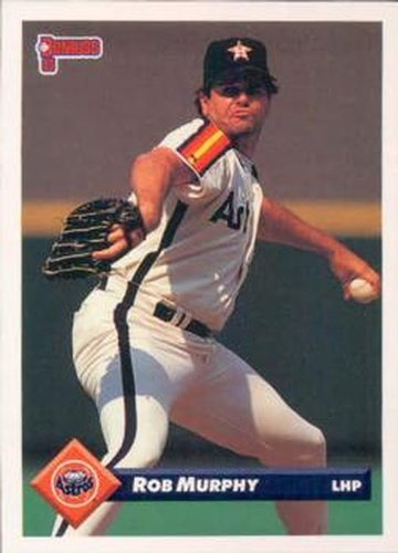 #588 Rob Murphy - Houston Astros - 1993 Donruss Baseball