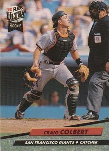 #588 Craig Colbert - San Francisco Giants - 1992 Ultra Baseball