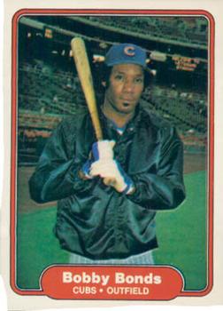 #588 Bobby Bonds - Chicago Cubs - 1982 Fleer Baseball