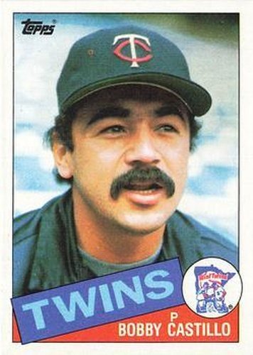 #588 Bobby Castillo - Minnesota Twins - 1985 Topps Baseball