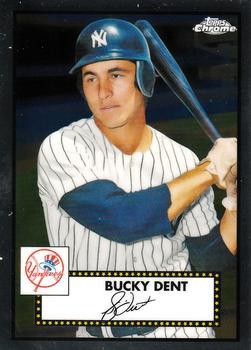 #588 Bucky Dent - New York Yankees - 2021 Topps Chrome Platinum Anniversary Baseball