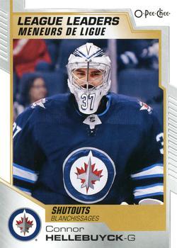 #588 Connor Hellebuyck - Winnipeg Jets - 2020-21 O-Pee-Chee Hockey