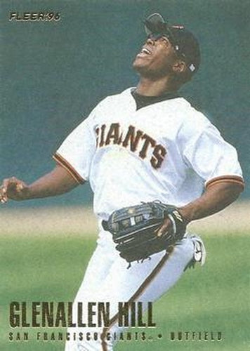 #588 Glenallen Hill - San Francisco Giants - 1996 Fleer Baseball