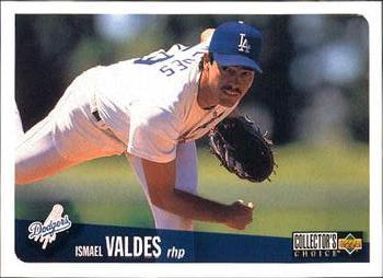 #588 Ismael Valdes - Los Angeles Dodgers - 1996 Collector's Choice Baseball