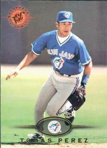 #588 Tomas Perez - Toronto Blue Jays - 1995 Stadium Club Baseball