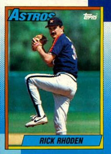 #588 Rick Rhoden - Houston Astros - 1990 Topps Baseball