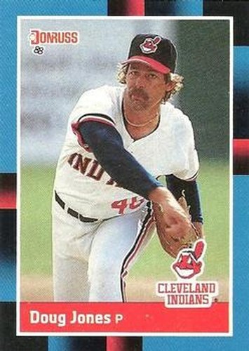 #588 Doug Jones - Cleveland Indians - 1988 Donruss Baseball