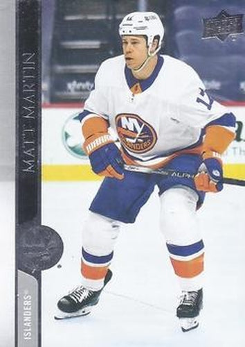 #589 Matt Martin - New York Islanders - 2020-21 Upper Deck Hockey