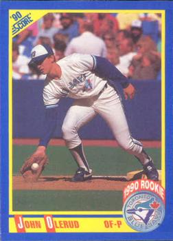 #589 John Olerud - Toronto Blue Jays - 1990 Score Baseball