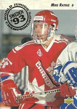 #589 Mike Rathje - Canada - 1992-93 Upper Deck Hockey