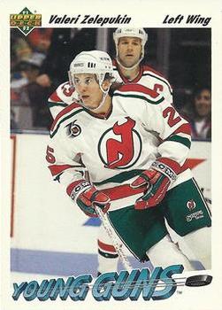 #589 Valeri Zelepukin - New Jersey Devils - 1991-92 Upper Deck Hockey