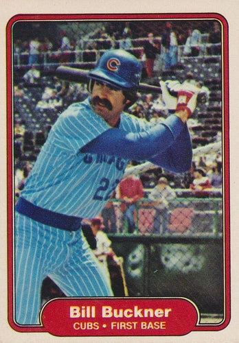 #589 Bill Buckner - Chicago Cubs - 1982 Fleer Baseball
