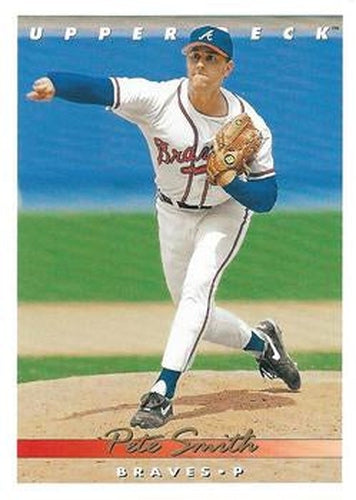 #589 Pete Smith - Atlanta Braves - 1993 Upper Deck Baseball