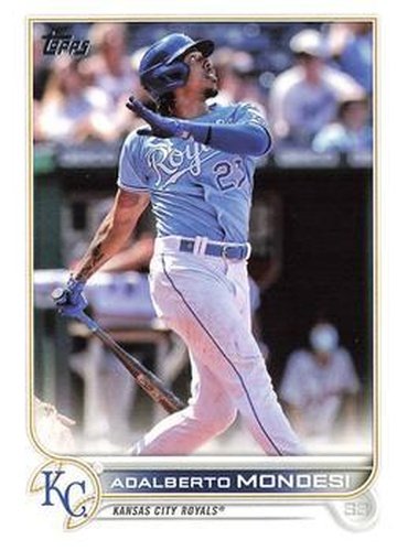 #589 Adalberto Mondesi - Kansas City Royals - 2022 Topps Baseball