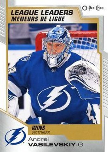 #589 Andrei Vasilevskiy - Tampa Bay Lightning - 2020-21 O-Pee-Chee Hockey