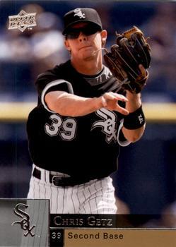 #589 Chris Getz - Chicago White Sox - 2009 Upper Deck Baseball