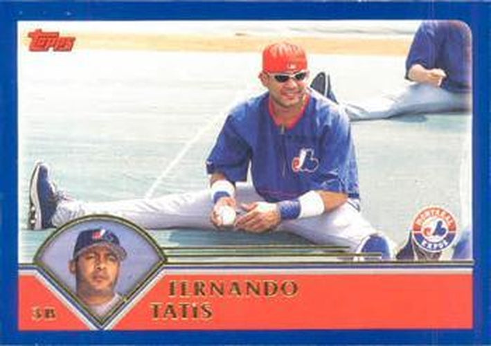 #589 Fernando Tatis - Montreal Expos - 2003 Topps Baseball