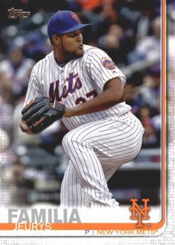 #589 Jeurys Familia - New York Mets - 2019 Topps Baseball