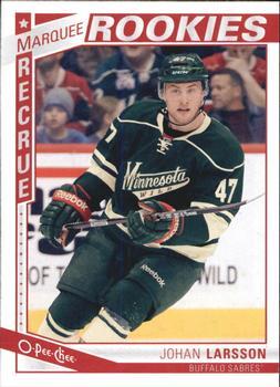 #589 Johan Larsson - Minnesota Wild - 2013-14 O-Pee-Chee Hockey