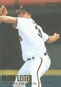 #589 Mark Leiter - San Francisco Giants - 1996 Fleer Baseball