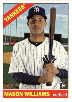 #589 Mason Williams - New York Yankees - 2015 Topps Heritage Baseball