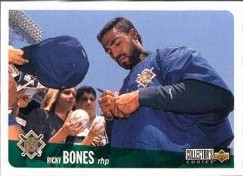 #589 Ricky Bones - Milwaukee Brewers - 1996 Collector's Choice Baseball