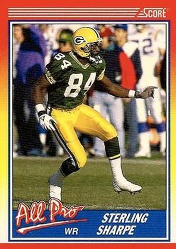 #589 Sterling Sharpe - Green Bay Packers - 1990 Score Football