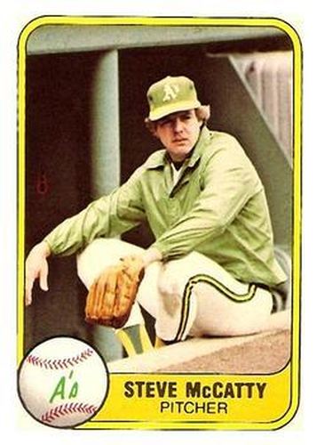 #589 Steve McCatty - Oakland Athletics - 1981 Fleer Baseball