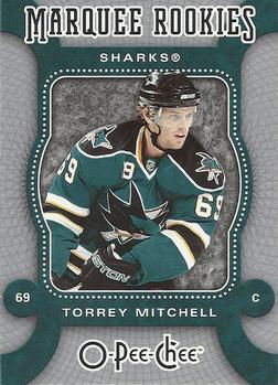 #589 Torrey Mitchell - San Jose Sharks - 2007-08 O-Pee-Chee Hockey