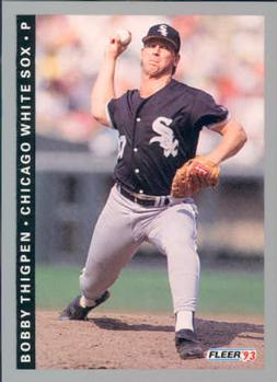 #589 Bobby Thigpen - Chicago White Sox - 1993 Fleer Baseball