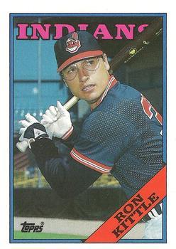 #58T Ron Kittle - Cleveland Indians - 1988 Topps Traded Baseball