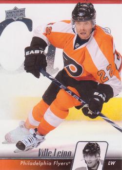 #58 Ville Leino - Philadelphia Flyers - 2010-11 Upper Deck Hockey