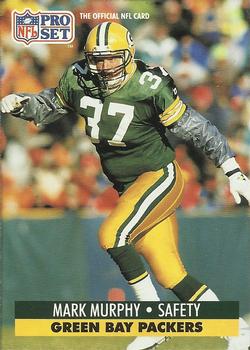 #158 Mark Murphy - Green Bay Packers - 1991 Pro Set Football