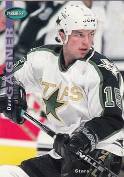 #58 Dave Gagner - Dallas Stars - 1994-95 Parkhurst Hockey