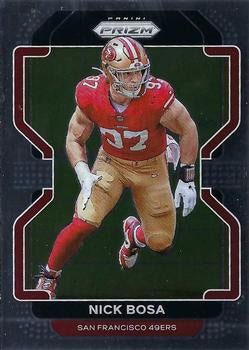 #58 Nick Bosa - San Francisco 49ers - 2021 Panini Prizm Football