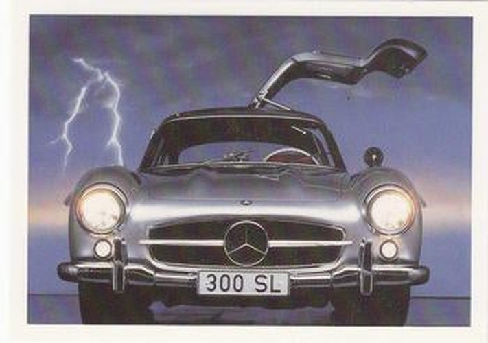#58 Mercedes Gullwing 300 SL - 1991 Panini Dream Cars