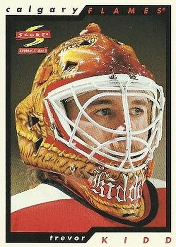 #58 Trevor Kidd - Calgary Flames - 1996-97 Score Hockey
