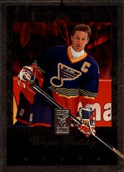 #58 Wayne Gretzky - St. Louis Blues - 1995-96 Donruss Elite Hockey