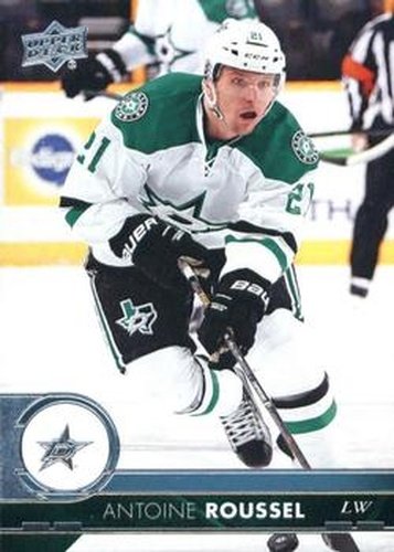 #58 Antoine Roussel - Dallas Stars - 2017-18 Upper Deck Hockey